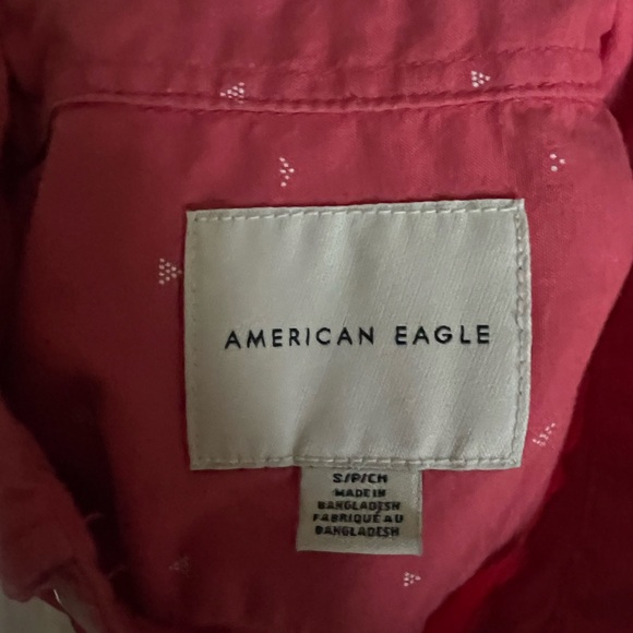 American eagle button down short sleeve size medium - Picture 2 of 2